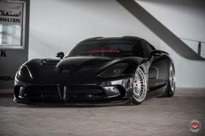 Dodge Viper SRT on Vossen Wheels (ML-R1) 2019 года